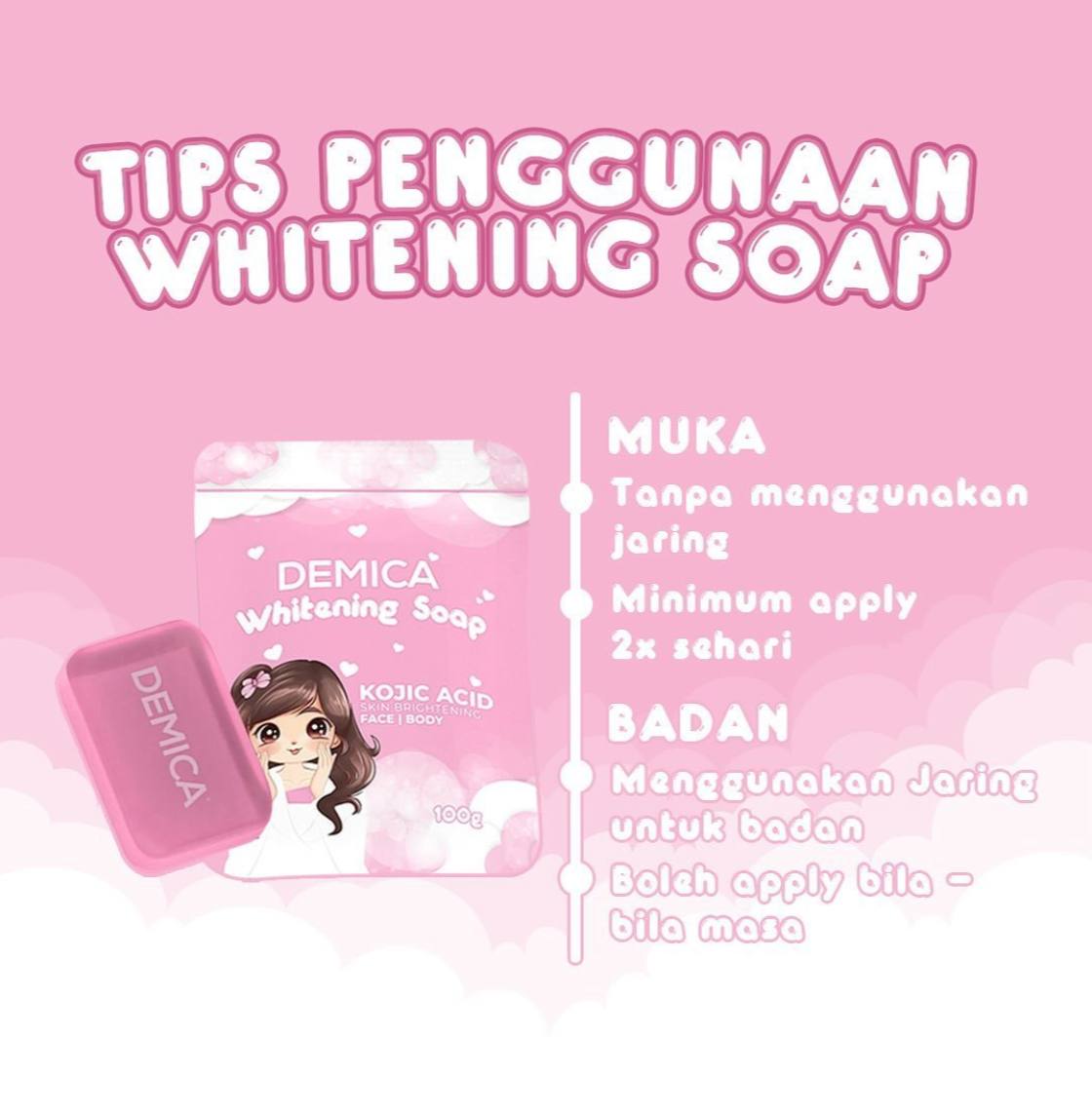 Demica Whitening Soap - Image 4